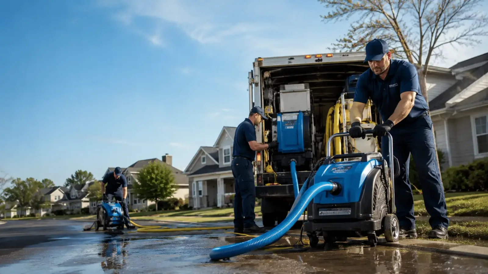 Flood Damage Cleanup in Hume, CA